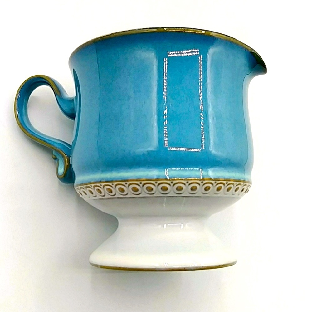 🍬HP! Denby Creamer In Castile Pattern. England